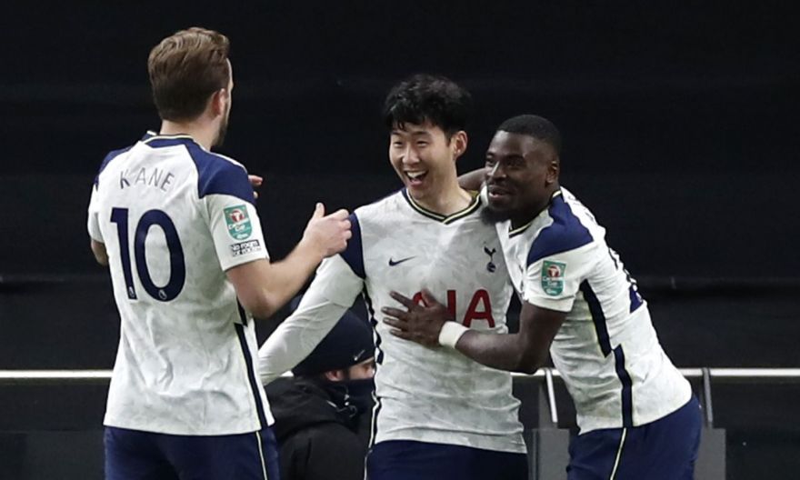 Son, Sissoko send Spurs into League Cup final