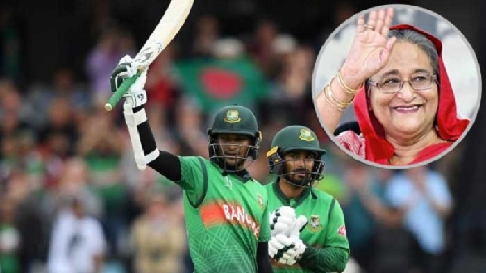 PM greets national cricket team for winning ODI series against West Indies