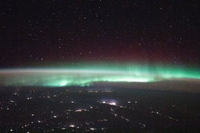 ISS shares awe-inspiring pictures of Earth's aurora from space