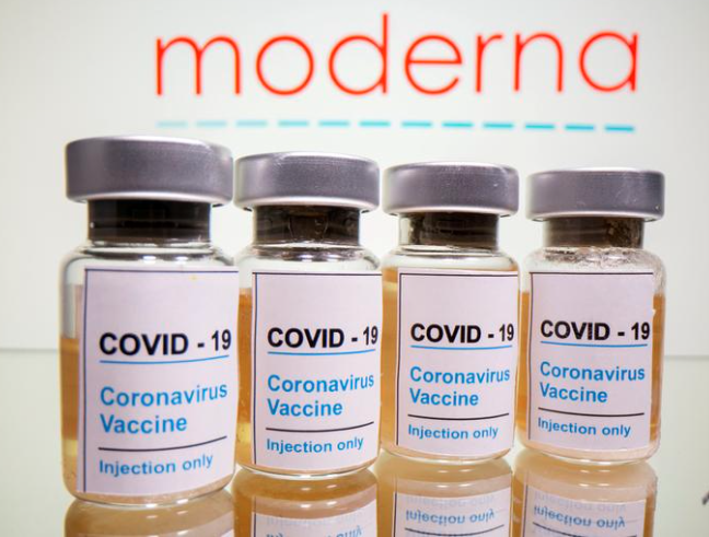 Moderna says COVID-19 vaccine appears to be effective against new variants