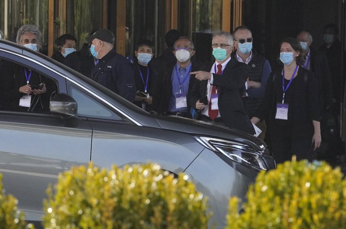 WHO team visits Wuhan hospital that had early COVID patients