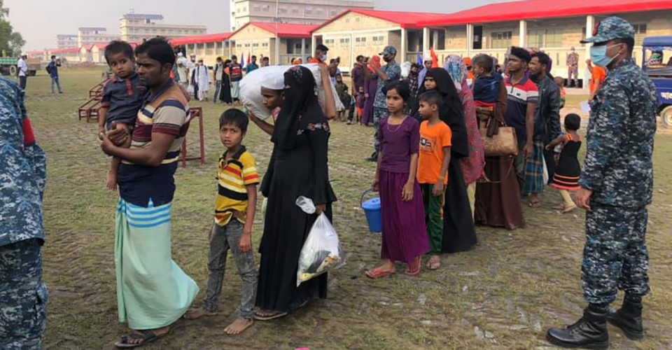 1,466 more Rohingyas reach Bhasan Char