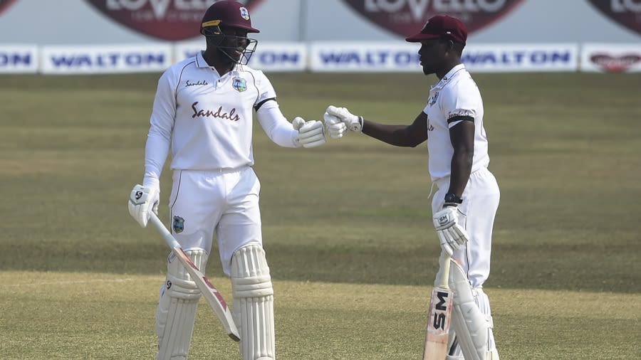 Mayers hits ton on debut to pose real challenge to hosts