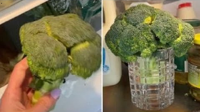 Woman shares 'magic' trick for making wilted vegetables good as new again