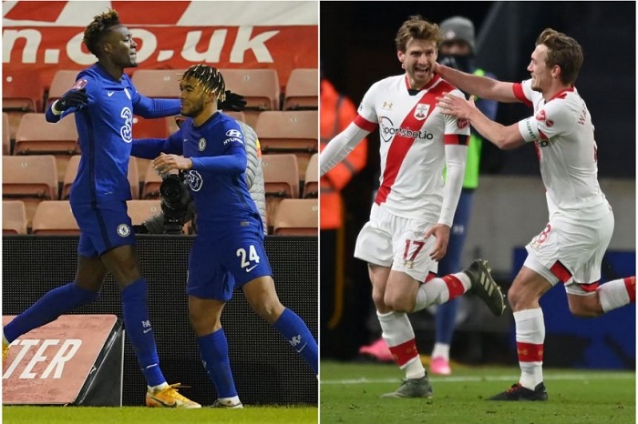 Chelsea, Southampton secure FA Cup quarter-final berths