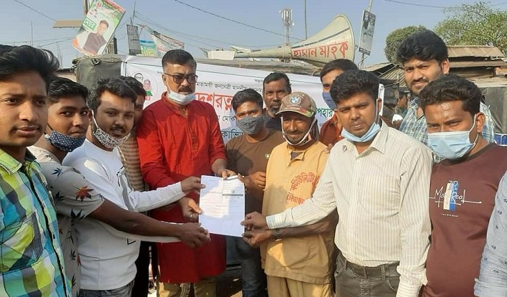 Chaugachha Chhatra League opens free registration booth for vaccine