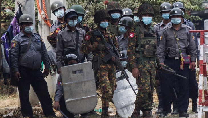 EU's top diplomat condemns Myanmar violence