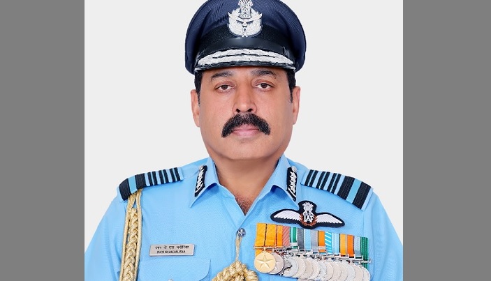 Visiting Indian Air chief lays floral wreath at ‘Shikha Anirban’