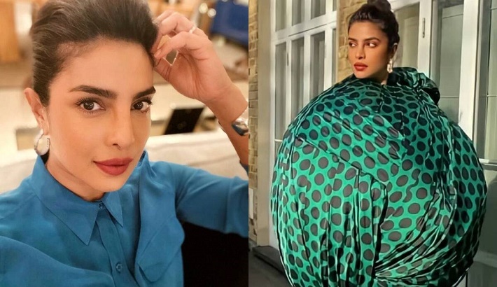 Priyanka Chopra reacts as fan says why wear a humour dress 