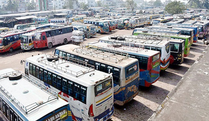 Commuters hit hard by transport strike in Khulna