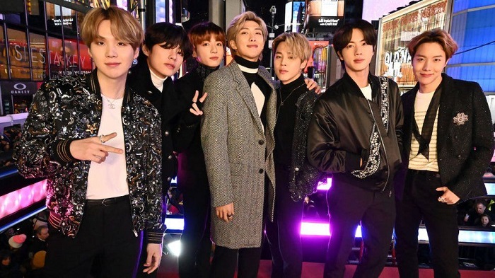 BTS named world's best-selling artists of 2020