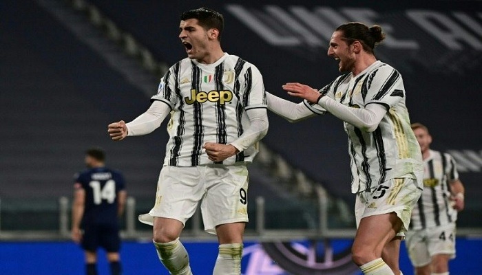 Morata spearheads Juve fightback against Lazio to close gap at top
