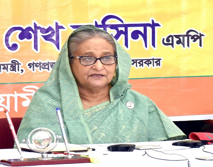 Country is moving ahead pursuing Bangabandhu’s path: PM