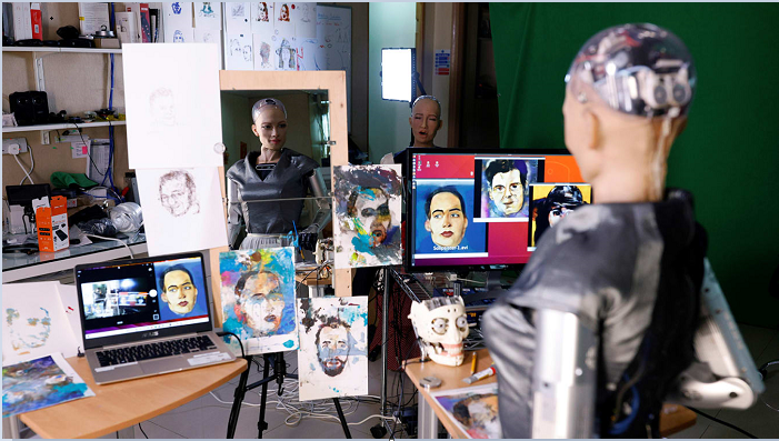Sophia the Robot 'self-portrait' NFT sells for almost $700K