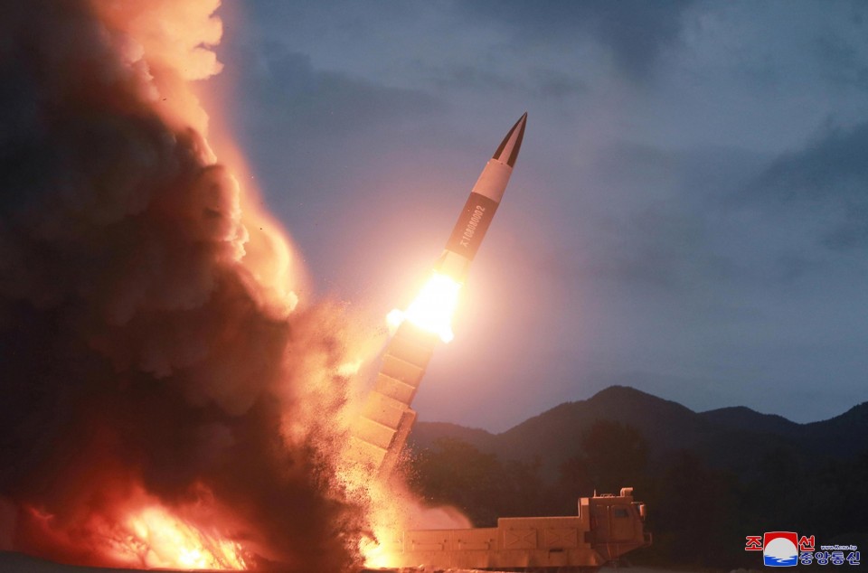 North Korea fires two ballistic missiles into Sea of Japan