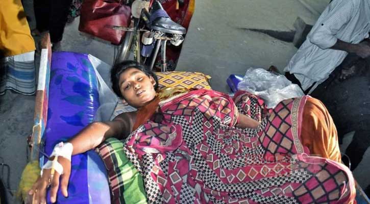 Woman set on fire by husband, mother-in-law over dowry dies