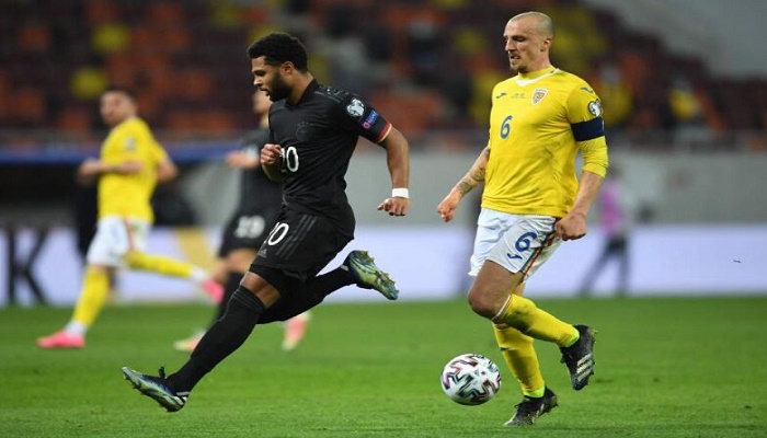 Gnabry strike seals Germany's away win in Bucharest