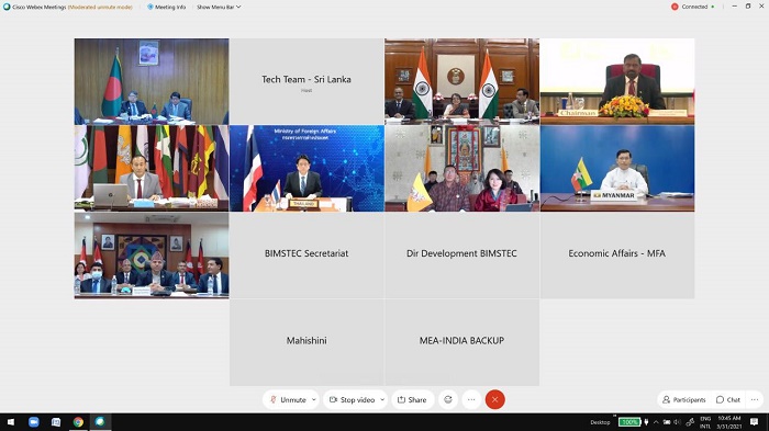 Special session of BIMSTEC Senior Officials’ meeting in Colombo

