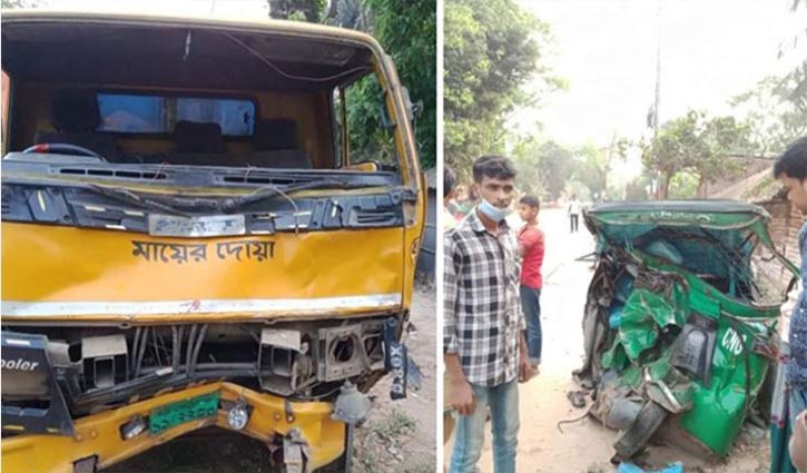 4 killed as truck hits auto-rickshaw in Raozan