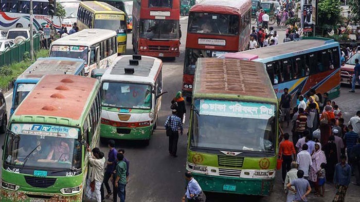 Public transport resumes operation in city corporation areas