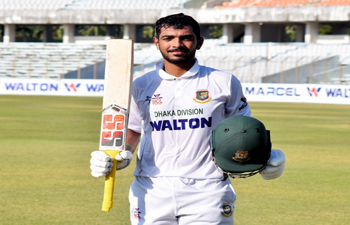 Saif Hassan eager to prove himself