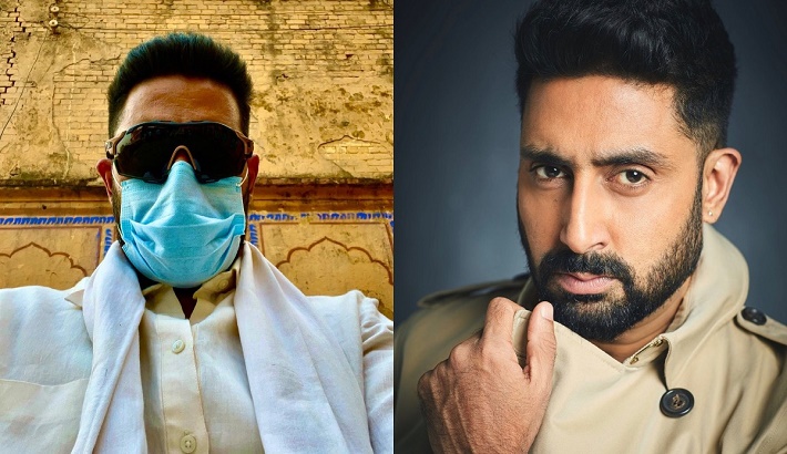 Abhishek Bachchan: Please keep your mask on!