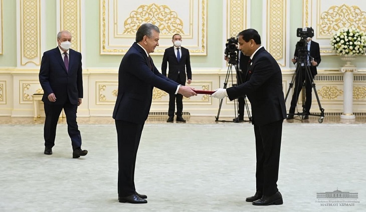 Bangladesh envoy to Uzbekistan presents credentials