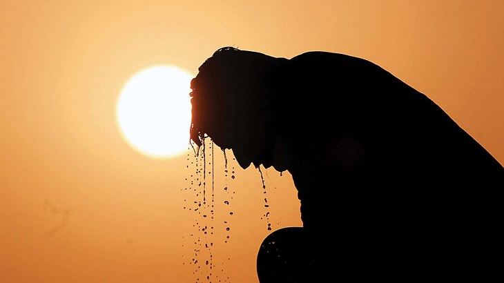Country sees highest temperature in 7 yrs