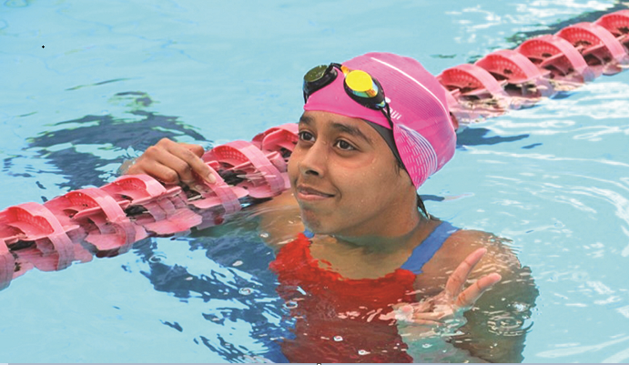 Swimmer Junaina to take part in Olympics