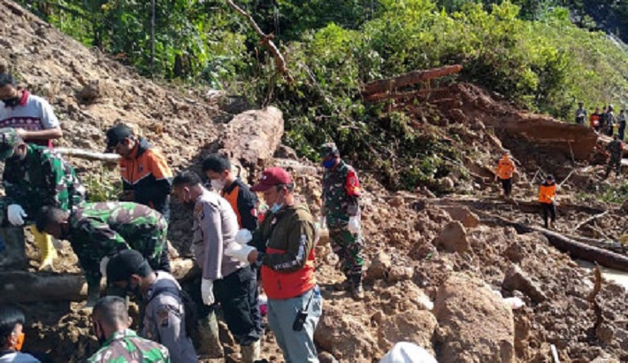 Landslides at controversial China-funded Indonesian dam kill at least three people