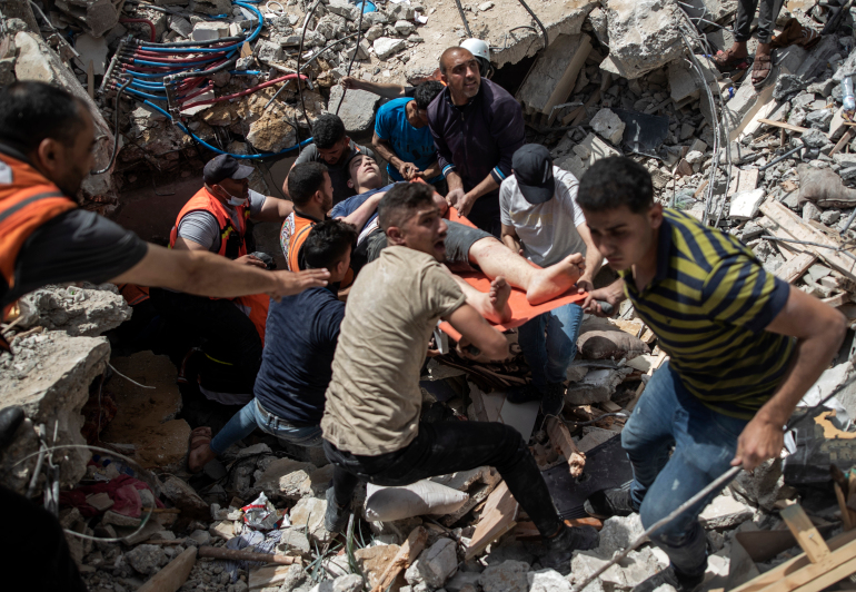 Death toll from Israeli attacks on Gaza surges to 220