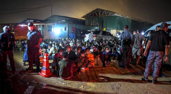 102 Bangladeshis detained in Malaysia
