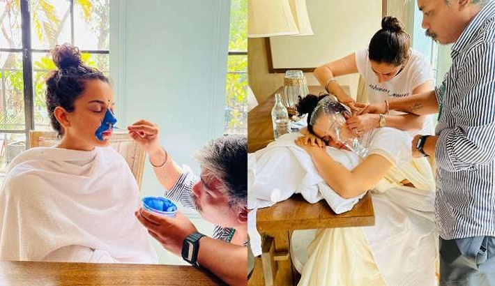 Kangana undergoes body scan for Indira Gandhi’s role in ‘Emergency’