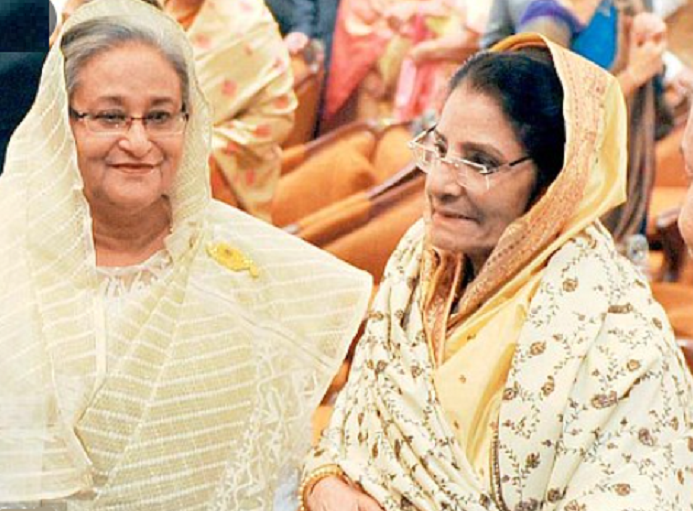 PM greets Raushan, GM Quader ahead of Eid