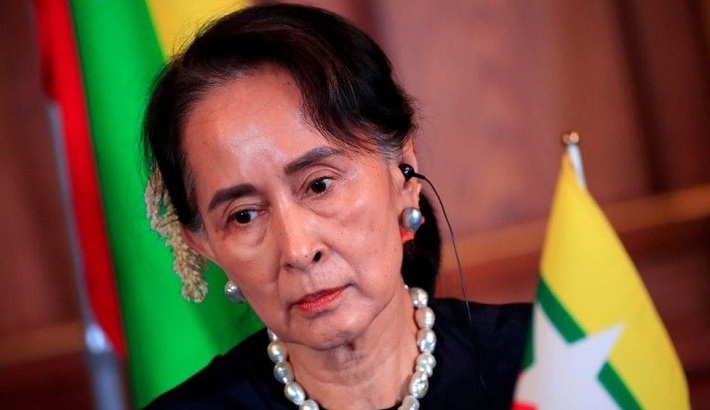 Myanmar's Aung San Suu Kyi fully vaccinated amid spike in cases