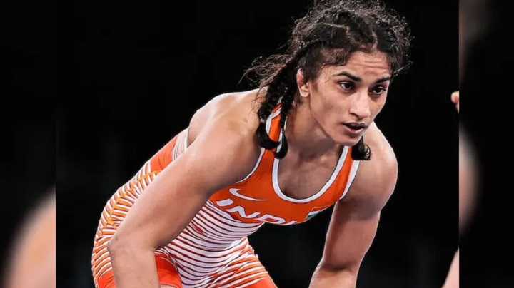 Indian wrestler Phogat suspended for Olympics misconduct