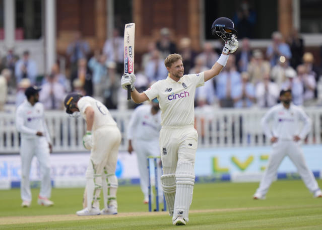 Root's unbeaten 180 edges England ahead against India in second Test