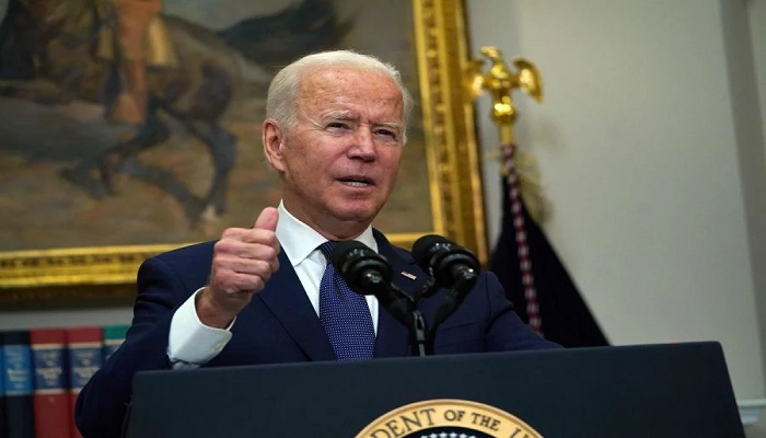 Biden hopes to end Afghan airlift on time as Taliban blame US for chaos