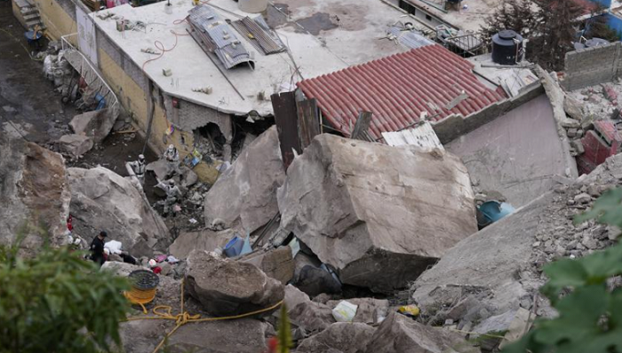 At least 1 dead, 10 missing in landslide near Mexico City