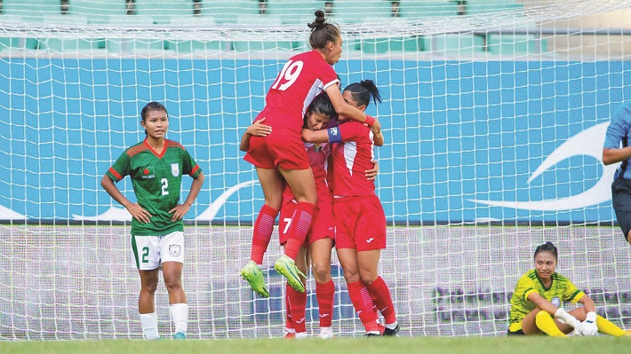 Bangladesh suffer heavy defeat