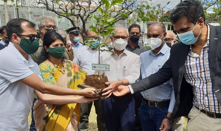 Plantation of 47 trees on 47th Anniversary of Bangabandhu's Historical Speech in Bangla at UN