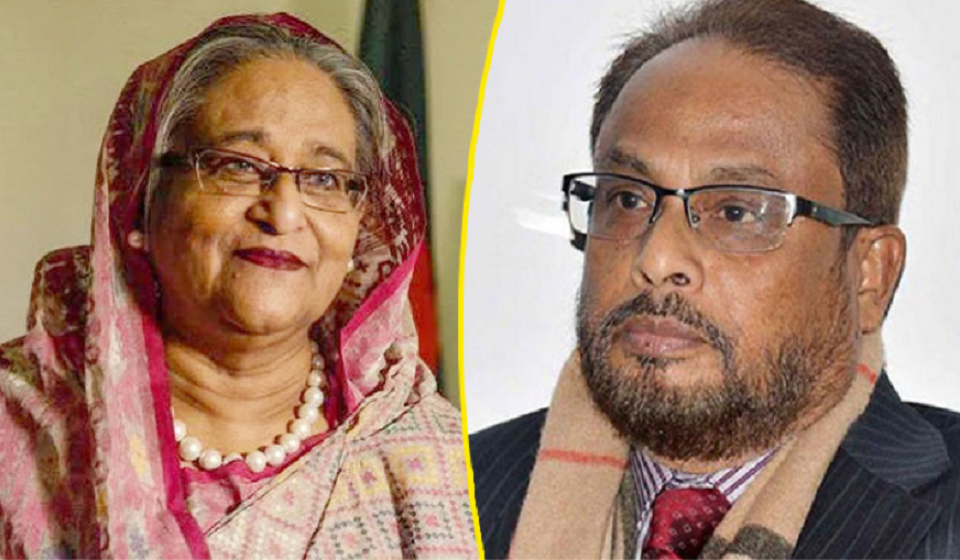 GM Quader greets PM on her birthday