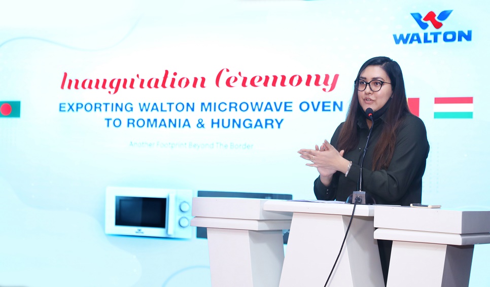 Walton starts Microwave Oven exports to Europe