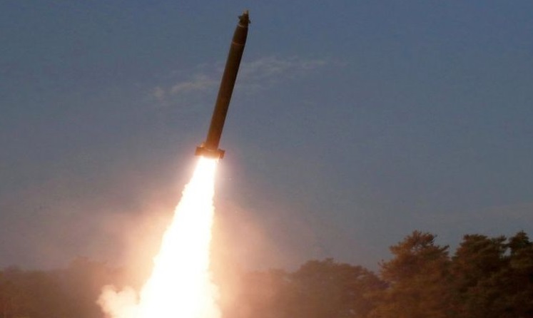 North Korea fires suspected ballistic missile into sea
