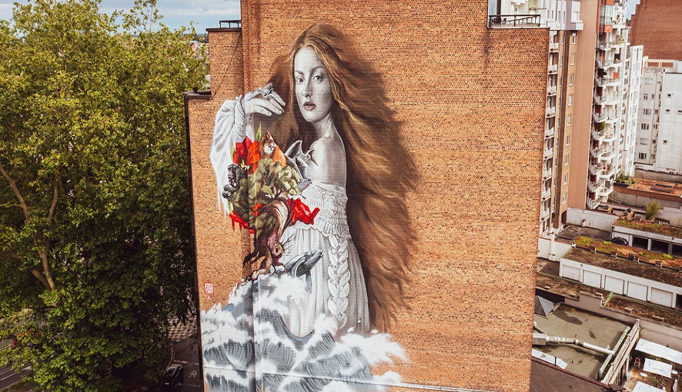 Brussels mural paints positive picture of ecosystem renewal

