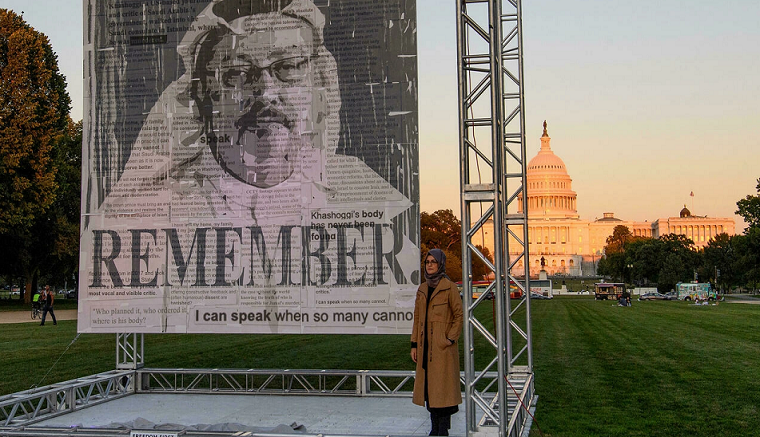 Khashoggi fiancé hits out at Saudi-led takeover of Newcastle United