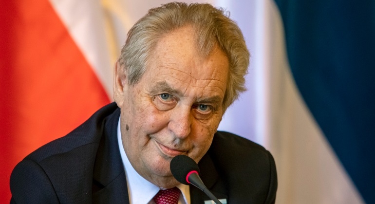 Czechs in post-vote limbo as president rushed to hospital