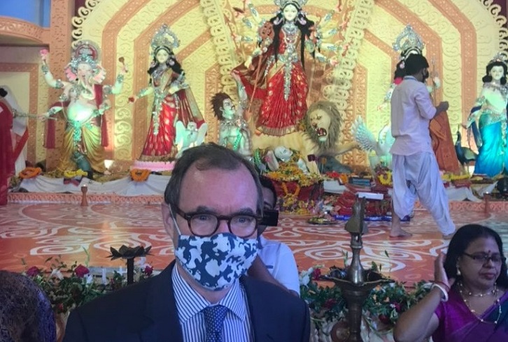 Robert C Dickson tweets condoling to victims of recent violence