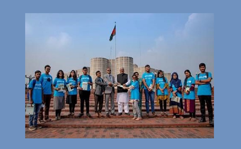 Bangladeshi children call leaders to address climate change as a child rights issue