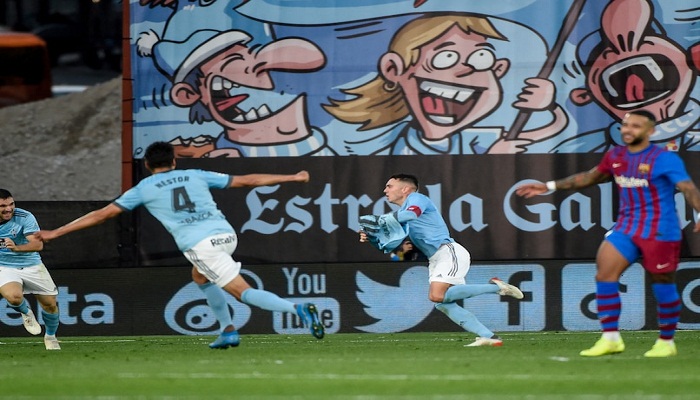Barcelona welcome Xavi with three-goal collapse as Celta Vigo snatch draw